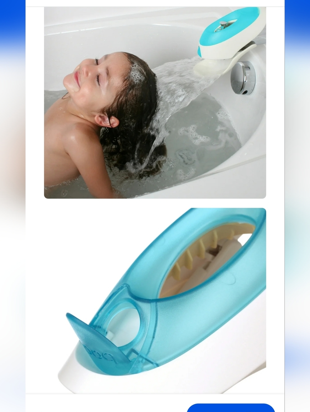 Boon Flo Water Deflector & Protective Faucet Cover With Bubble Bath Dispenser